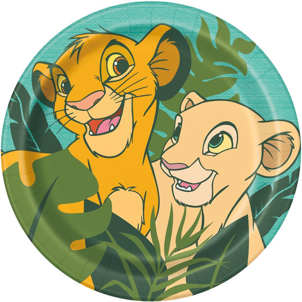 Lion King Paper Plates The Lion King Party Supplies